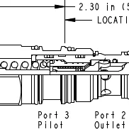 CBEG-LJN - Oversenterventil - T-2A - 120 l/min - 4,5:1 - 140-350 bar