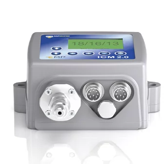 ICM-2.0 Inline Contamination Monitor. partikkel teller