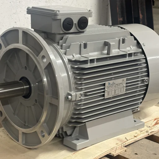 El.motor 15 kw T3A 160L-4P 2/4V-50Hz B35 IP56 IE3 PTC