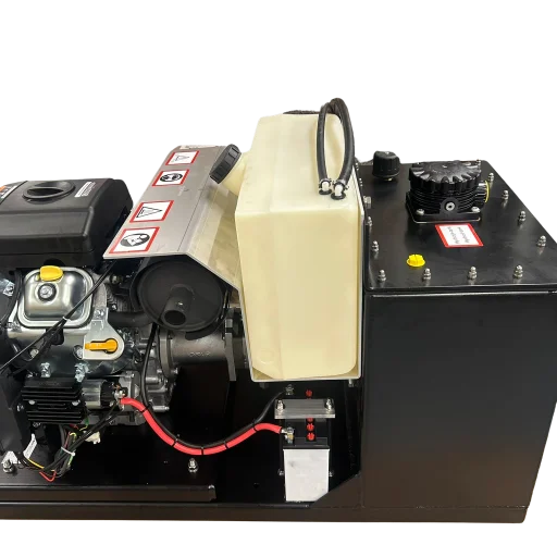 BHP65-15-18-01 Std. Bensin hydr.aggregat 20 Hp 345 bar 18 l/min. @ 3600 rpm El. start