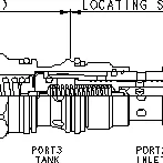 PPDB-LAN - Trykkreduserings-/avlastningsventil - T-11A - 350 bar