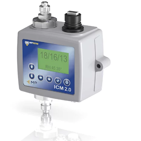 ICM-2.0 Inline Contamination Monitor. partikkel teller