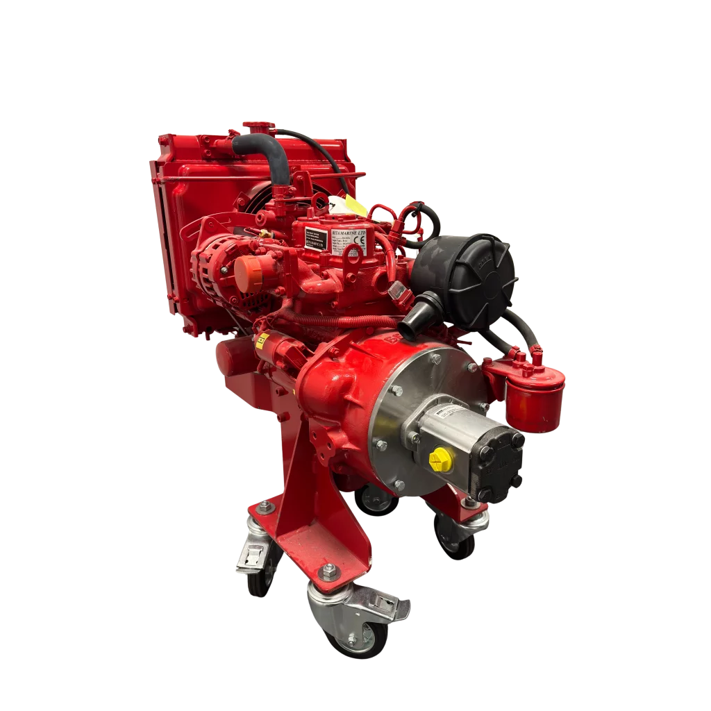 Beta 16 dieselmotor marine 16 Hk .Radiator kjøling