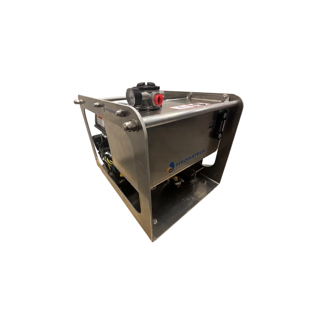 BHP150504 Std. Bensin hydr.aggregat 5,3 kw. 16 l/m.140 bar 3600 rpm. El.Start 12,Vdc