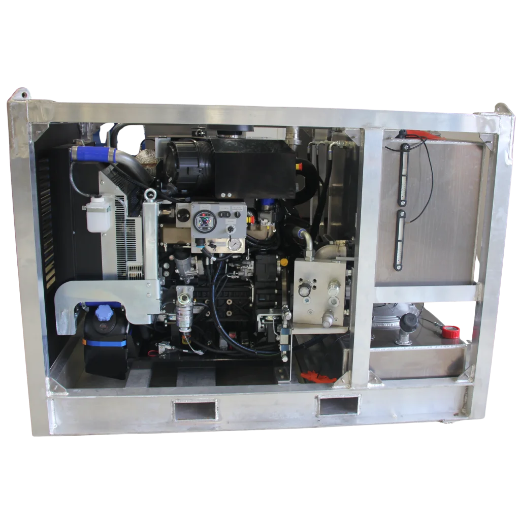 DHPI450A-K3404-P145-04 Diesel Hydr.aggregat. 105 kw Stage V