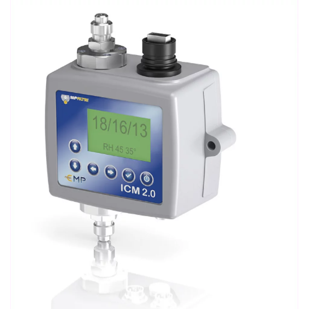 ICM-2.0 Inline Contamination Monitor. partikkel teller