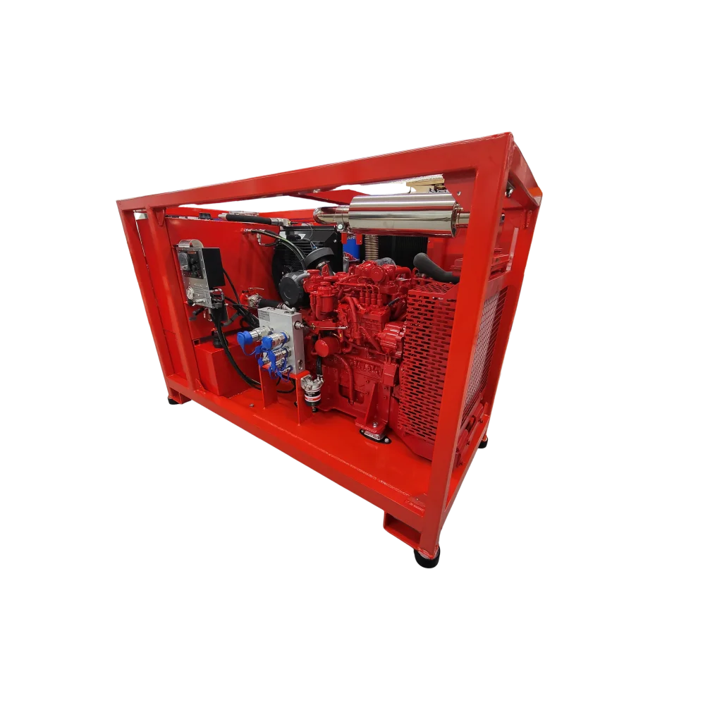 DHPM200A-B105-K80-05 Diesel Hydr.aggregat. Marine alum.