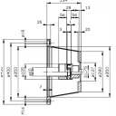 ktr-koblingskit-pv-r1d1-032-046-4-bolt-sae-c-sae-c-key-iec-225m