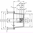 ktr-koblingskit-p2-75-140-4-bolt-sae-c-sae-spline-iec-225m