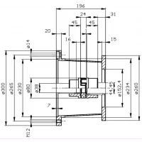 ktr-koblingskit-k3vl-b-1nrkm-112-4-bolt-sae-d-sae-d-key-iec-132m