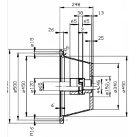 ktr-koblingskit-k3vl-b-1nrkm-140-4-bolt-sae-d-sae-d-key-iec-250m
