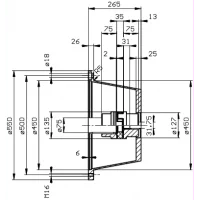 ktr-koblingskit-k3vl-b-1nrkm-80-2-bolt-sae-c-sae-c-key-iec-280m