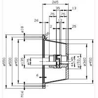 ktr-koblingskit-k3vl-b-1nrkm-112-4-bolt-sae-d-sae-d-key-iec-280m