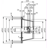 ktr-koblingskit-k3vl-b-1nrkm-140-4-bolt-sae-d-sae-d-key-iec-280m