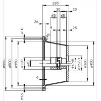 ktr-koblingskit-pv-r1d1-063-092-4-bolt-sae-d-sae-d-key-iec-250m